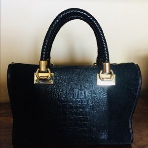 Italian leather handbag